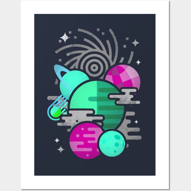 Abstronomy Wall Art by artlahdesigns